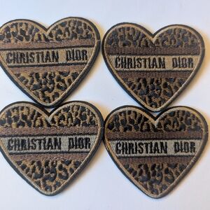 Christian Dior Heart Patches